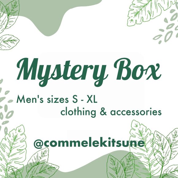 Other - 🍃 NEW🍃  Men's Clothing & Accessories Mystery Box Size S, M, L, XL